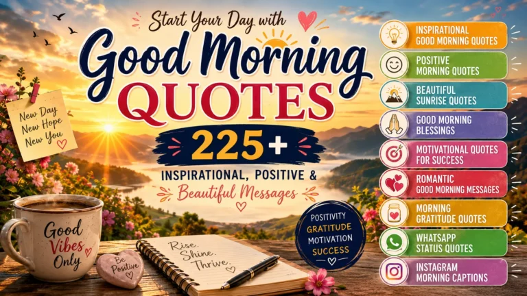Good Morning Quotes