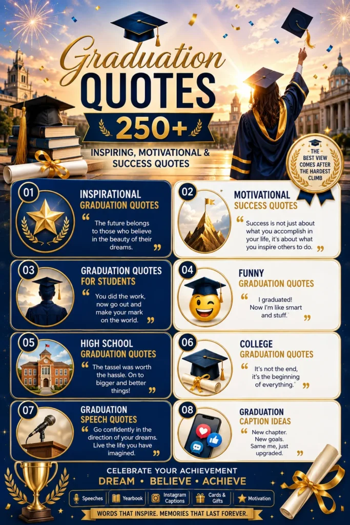Graduation Quotes