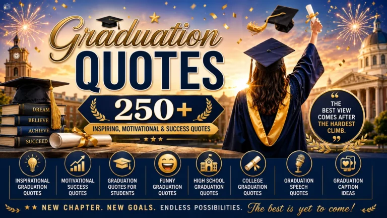 Graduation Quotes