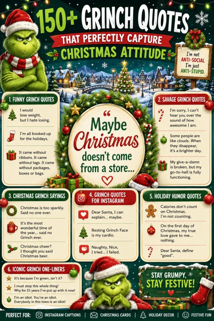 Grinch Quotes