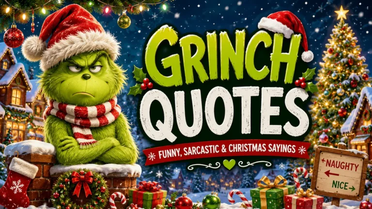 Grinch Quotes