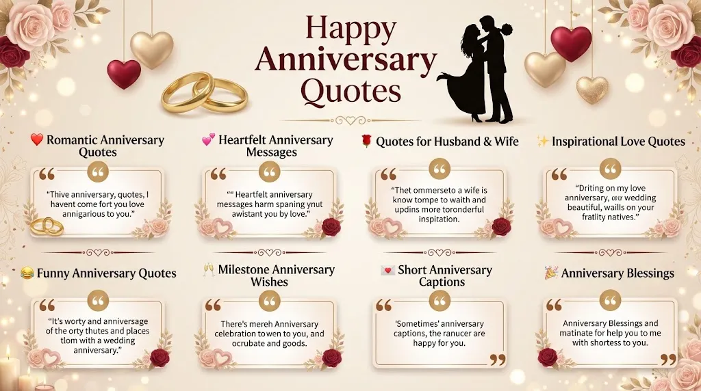 Happy Aniversary Quotes