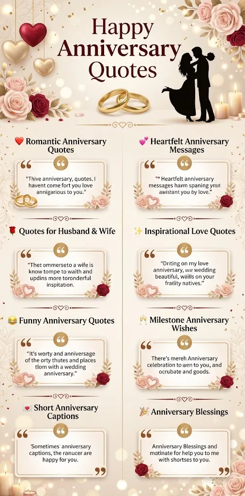 Happy Aniversary Quotes