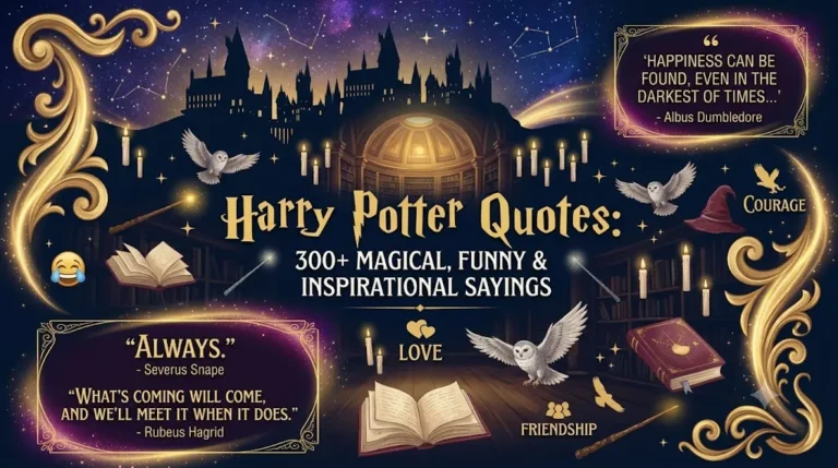 Harro Potter Quotes