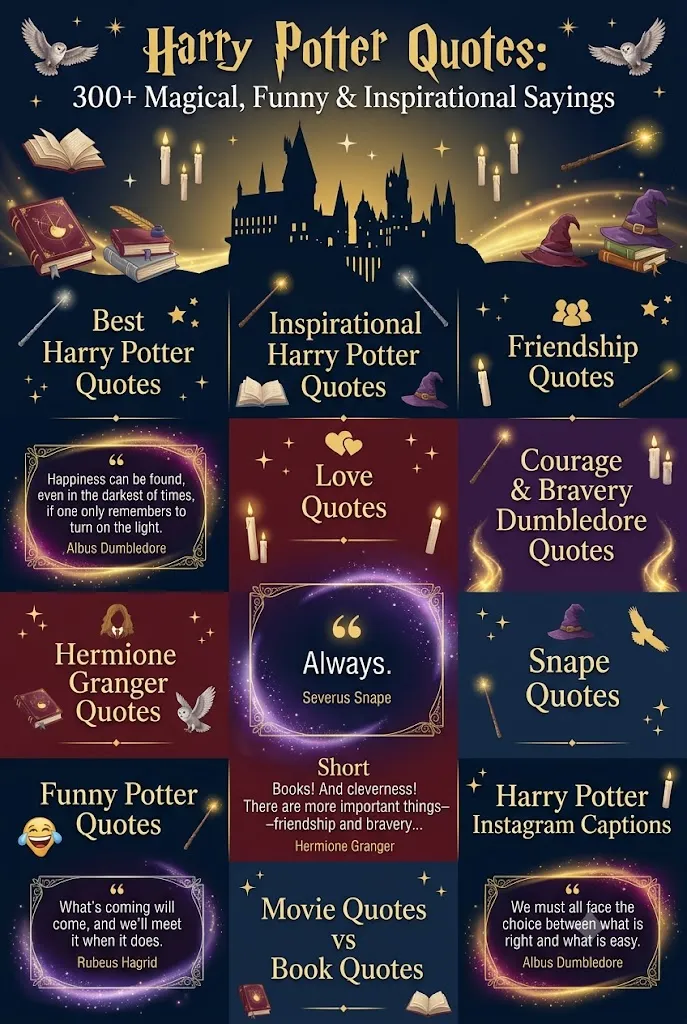Harro Potter Quotes