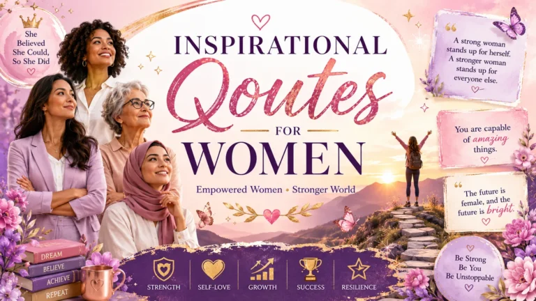 Inspirational Qoutes For Women