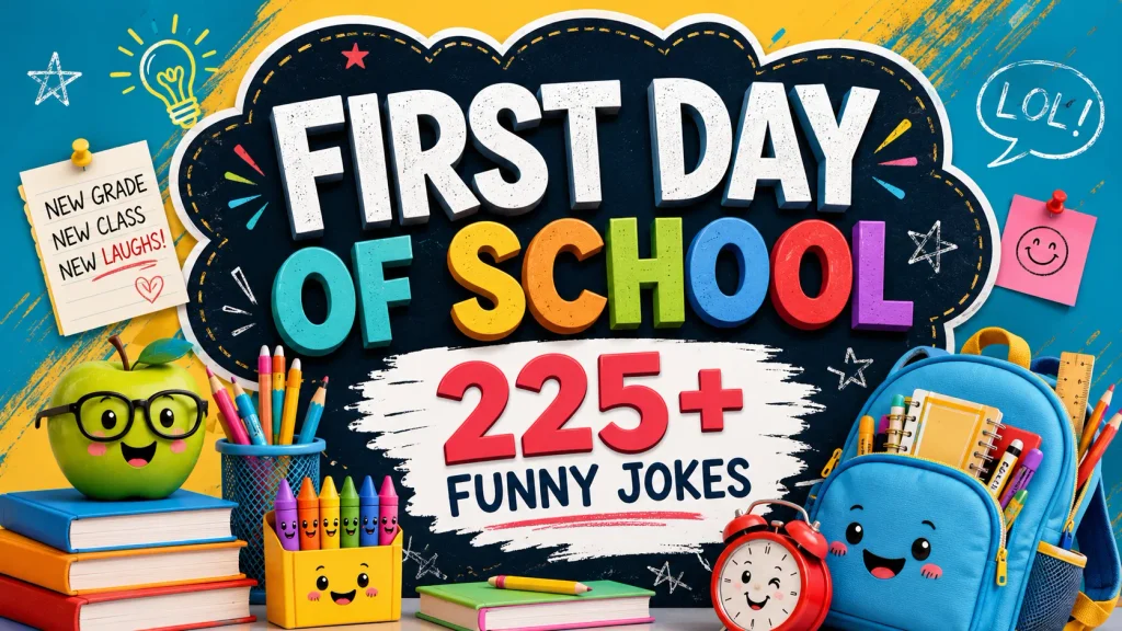 First Day of School Jokes