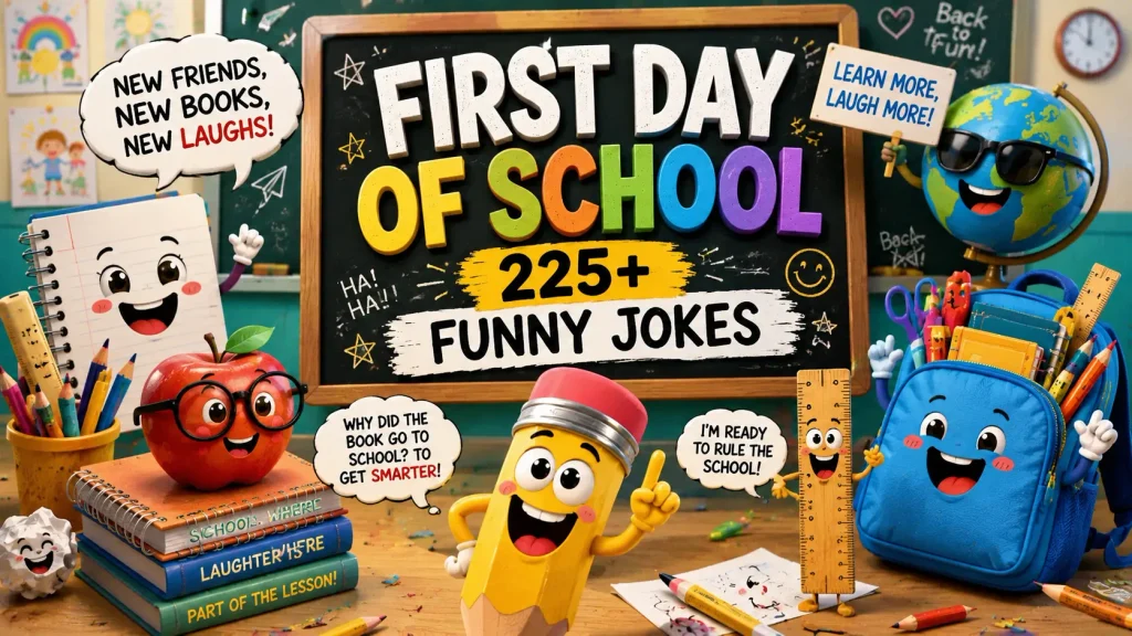 First Day of School Jokes