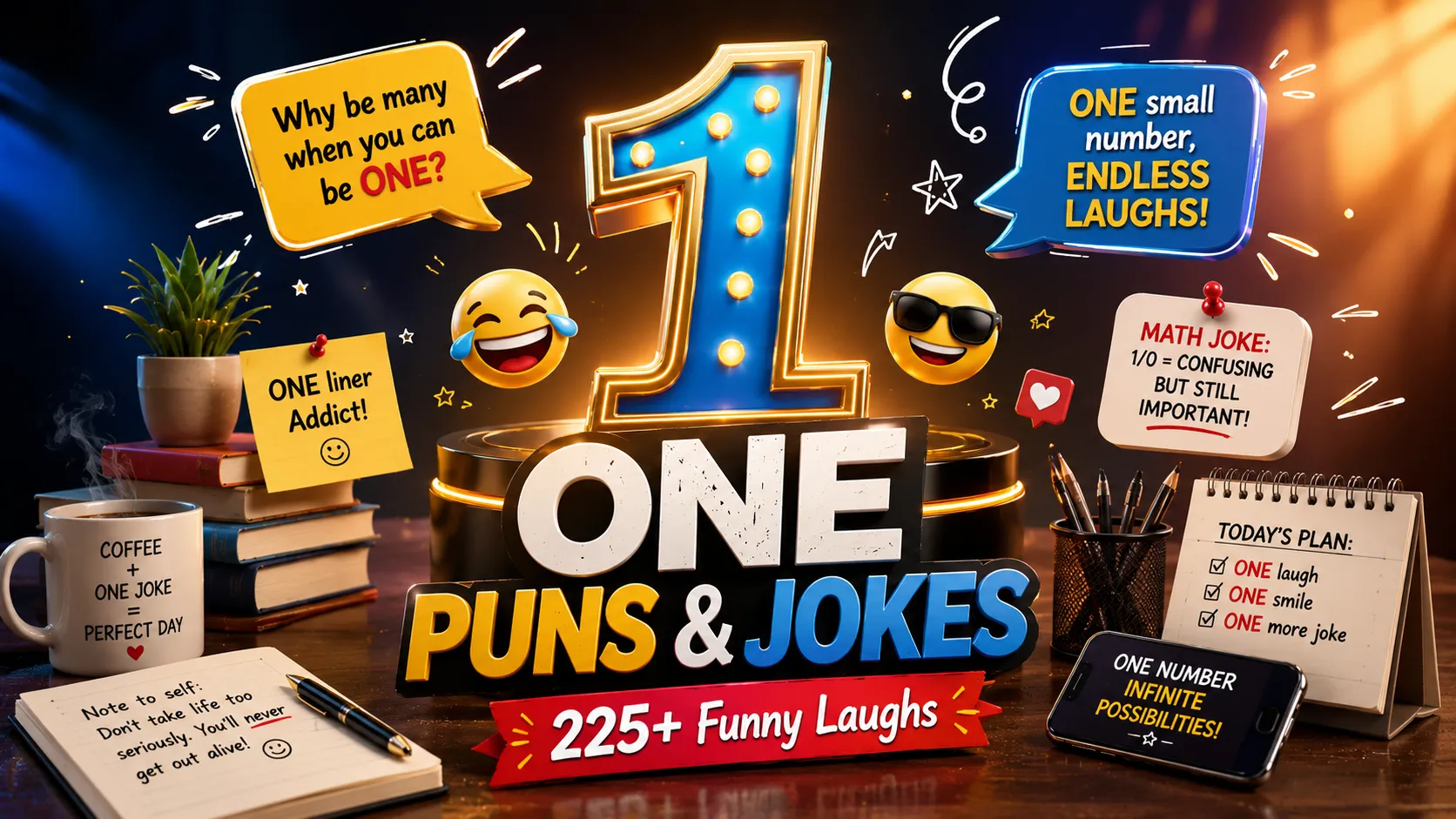 One Puns and Jokes