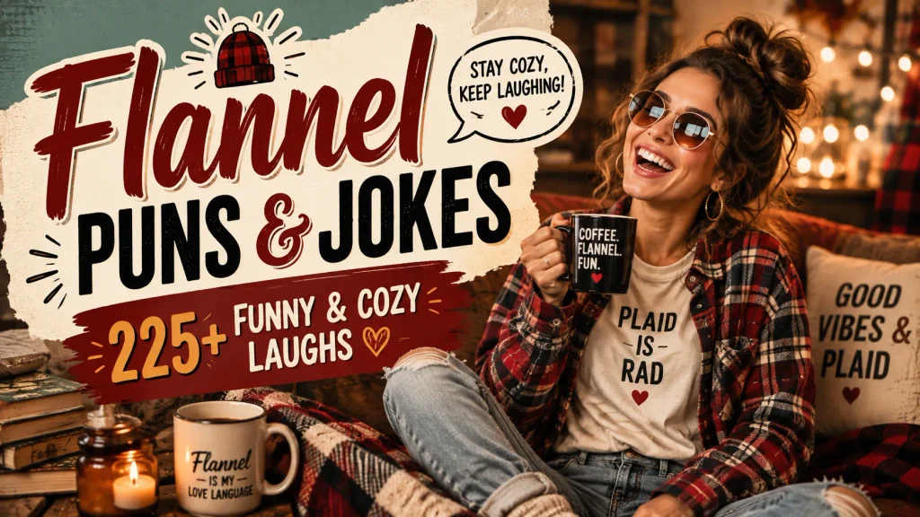 Flannel Puns and Jokes