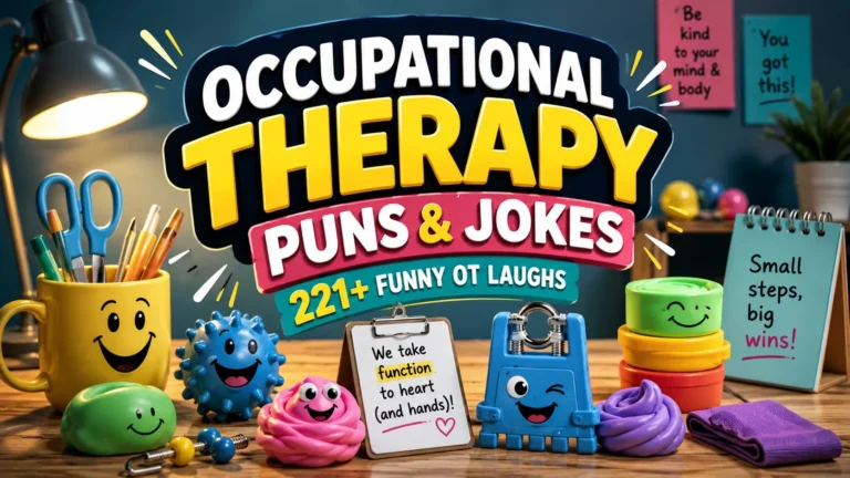 Occupational Therapy Puns and Jokes