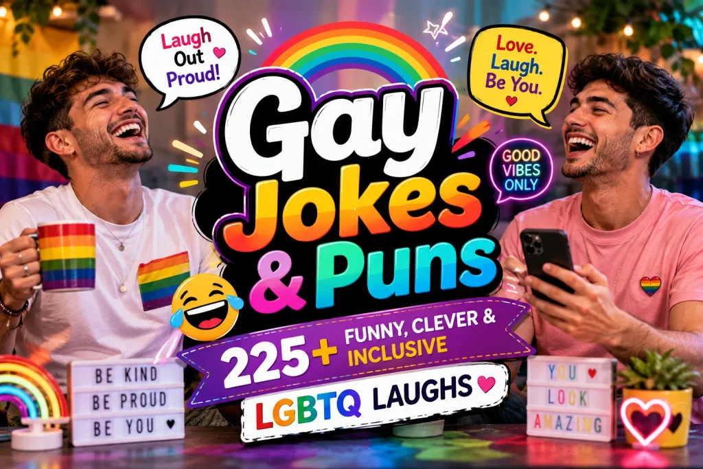Gay Jokes and Puns