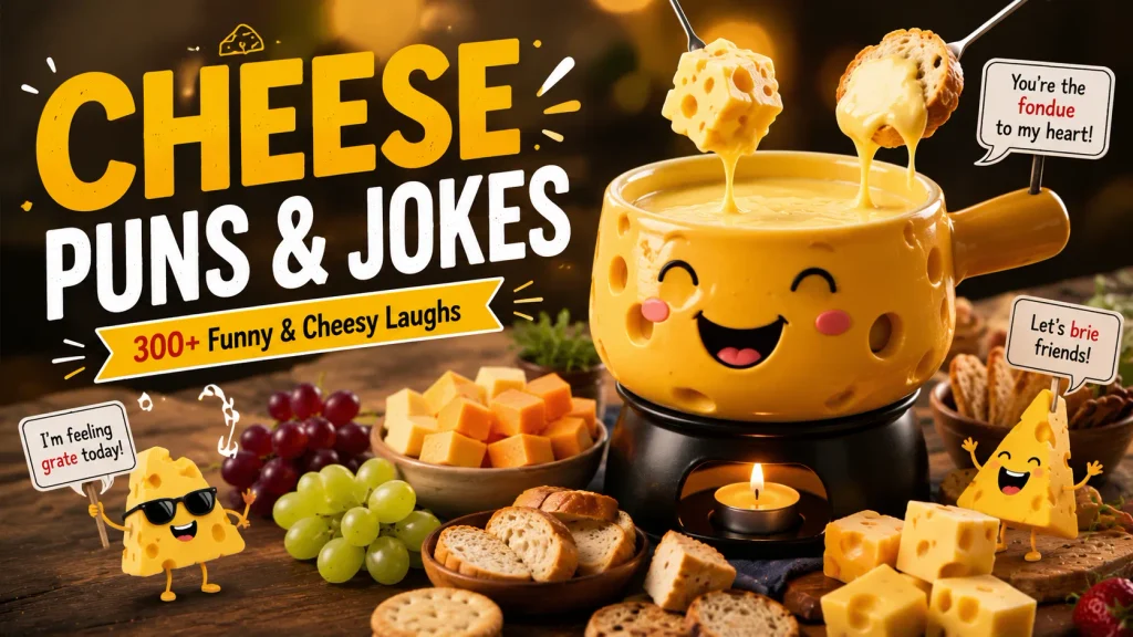 Cheese Puns and Jokes