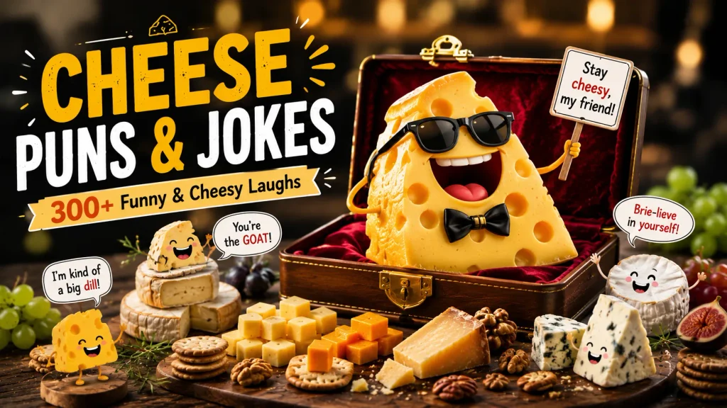 Cheese Puns and Jokes