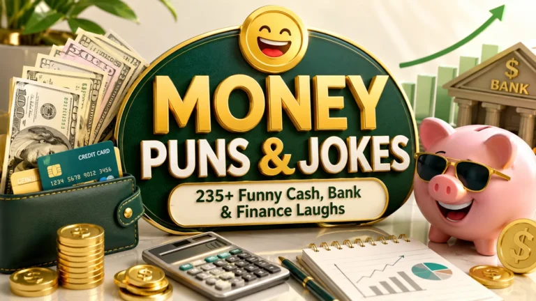 Money Puns and Jokes