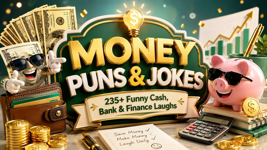Money Puns and Jokes