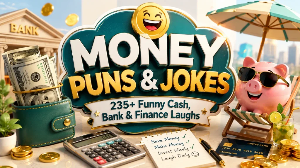 Money Puns and Jokes