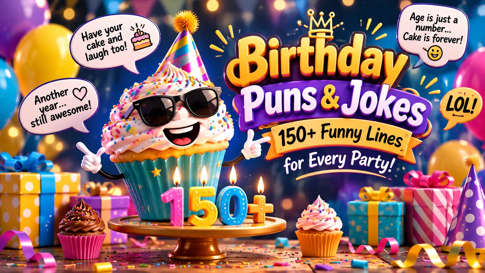 Birthday Puns and Jokes