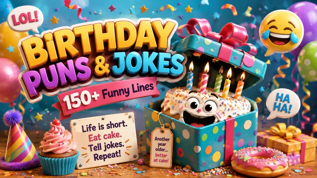 Birthday Puns and Jokes