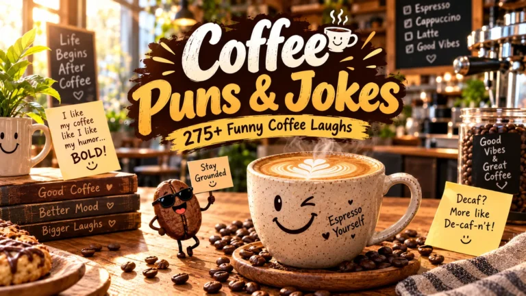 Coffee Puns and Jokes