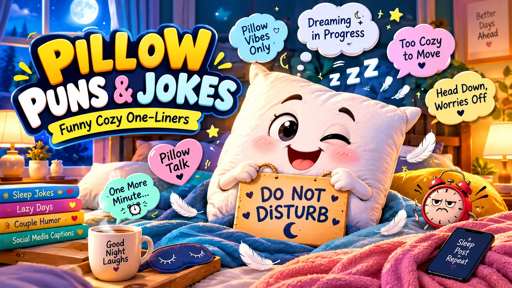 Pillow Puns and Jokes