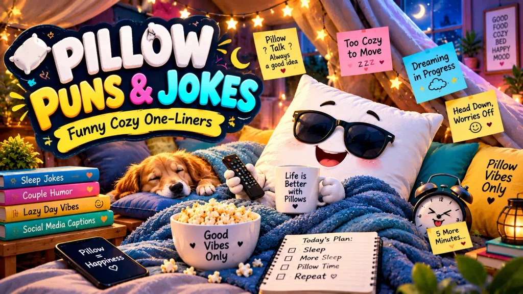 Pillow Puns and Jokes