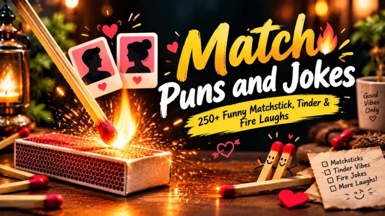 Match Puns and Jokes