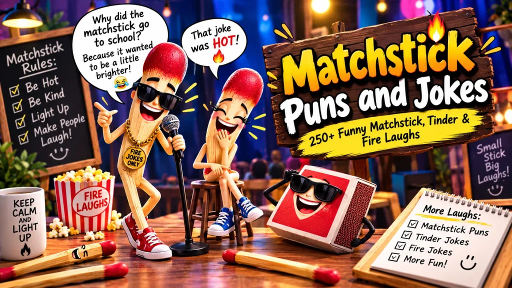 Match Puns and Jokes