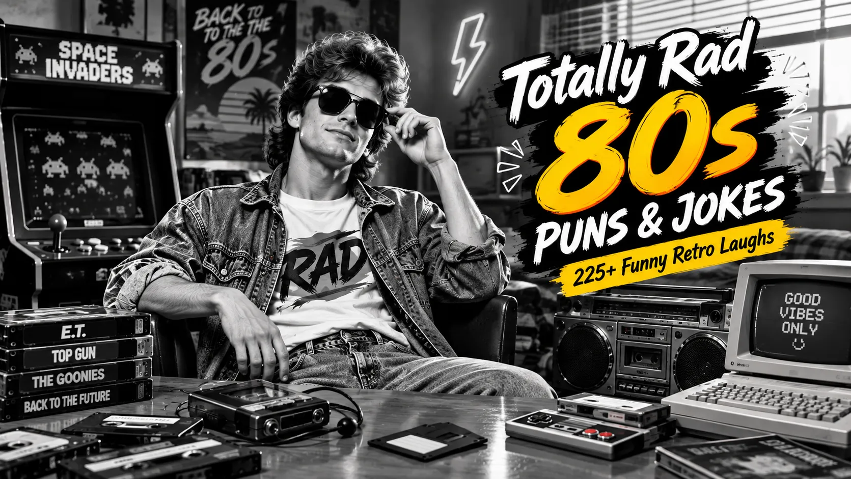 Totally Rad 80s Puns and Jokes
