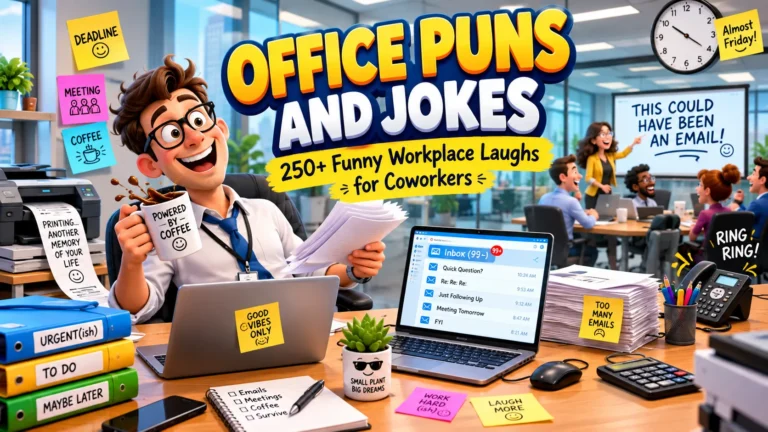 Office Puns and Jokes