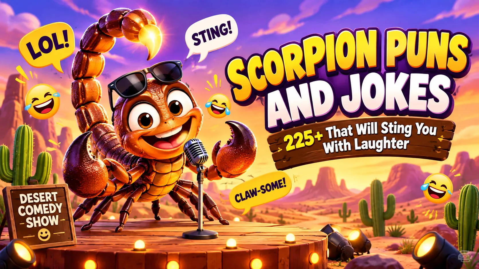 Scorpion Puns and Jokes
