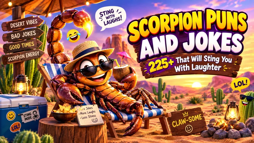 Scorpion Puns and Jokes