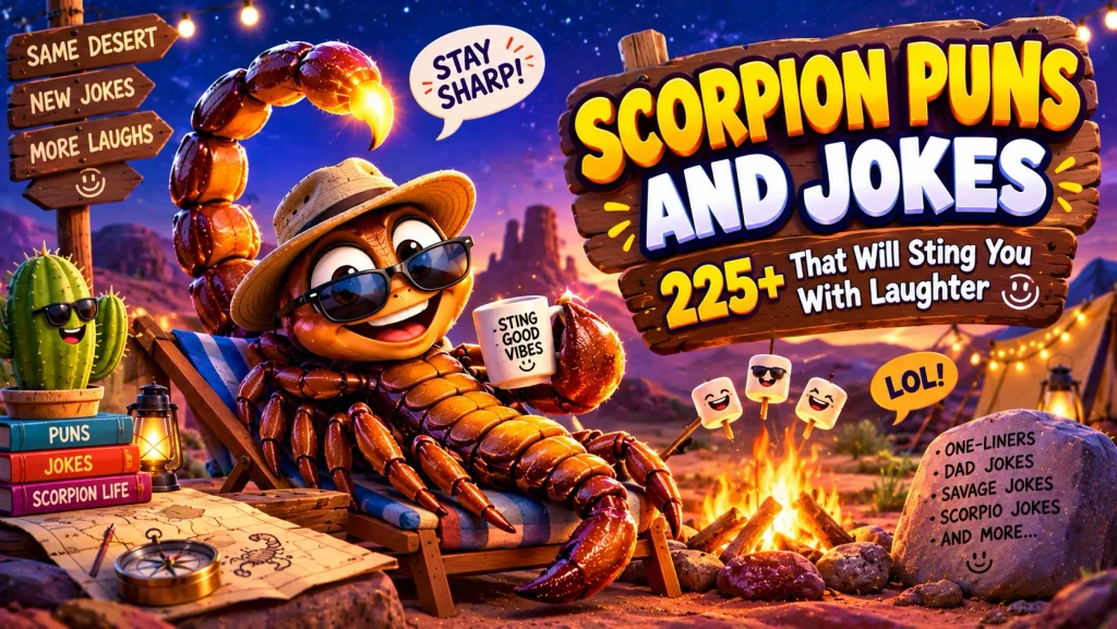 Scorpion Puns and Jokes
