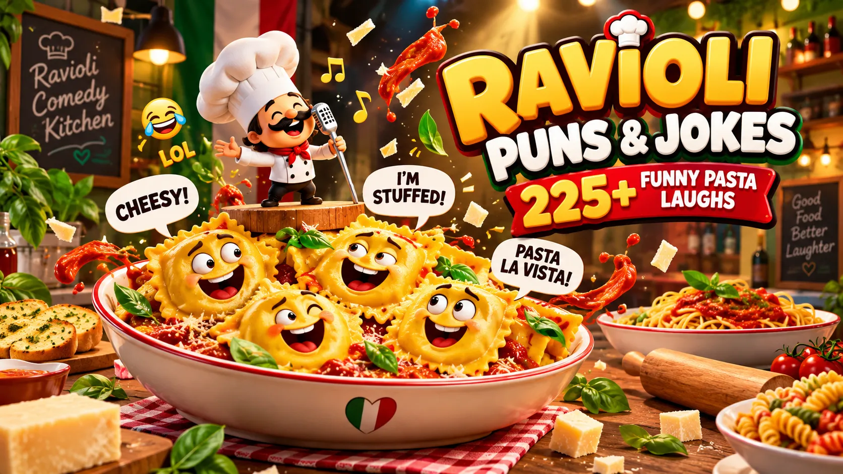 Ravioli Puns and Jokes