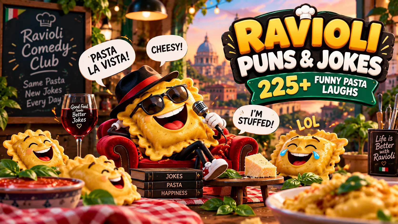 Ravioli Puns and Jokes