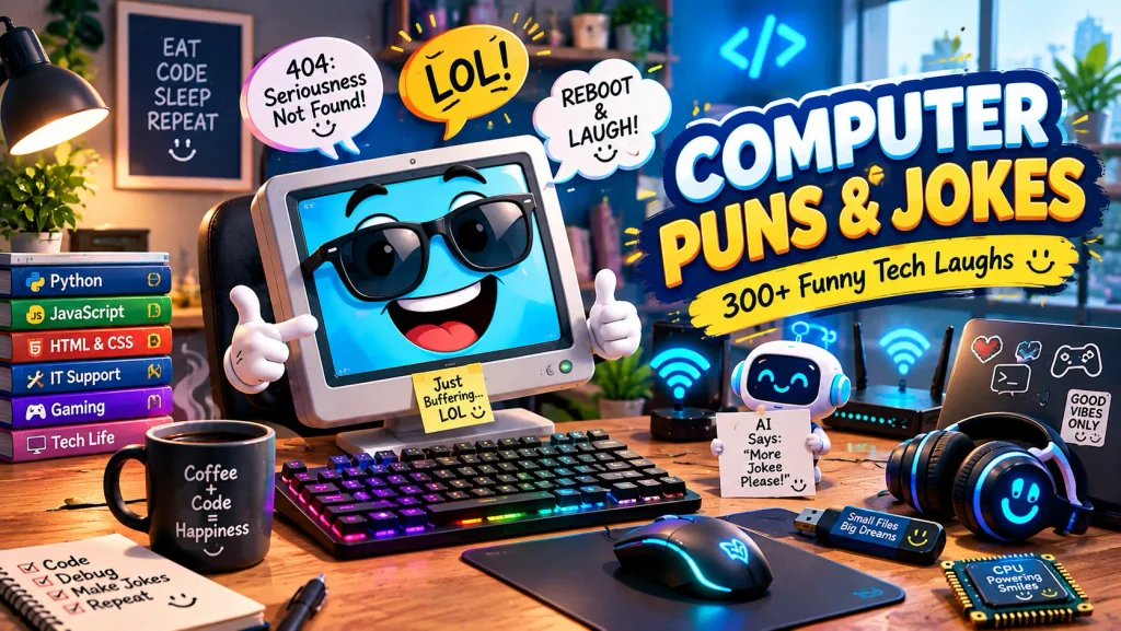 Computer Puns and Jokes