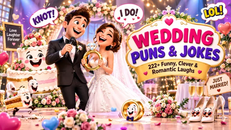 Wedding Puns and Jokes