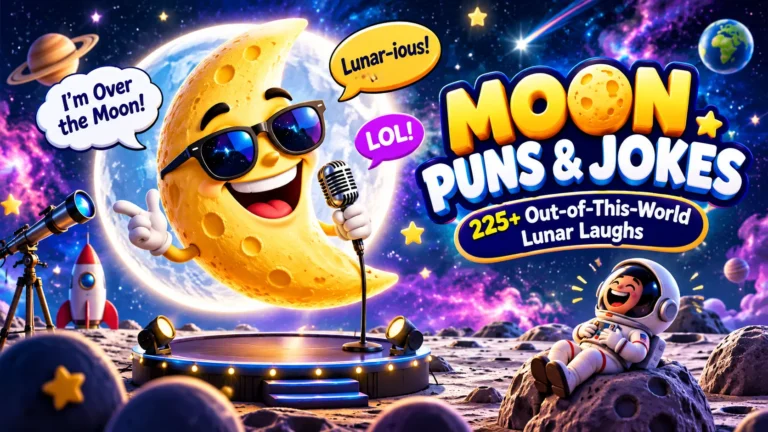 Moon Puns and Jokes