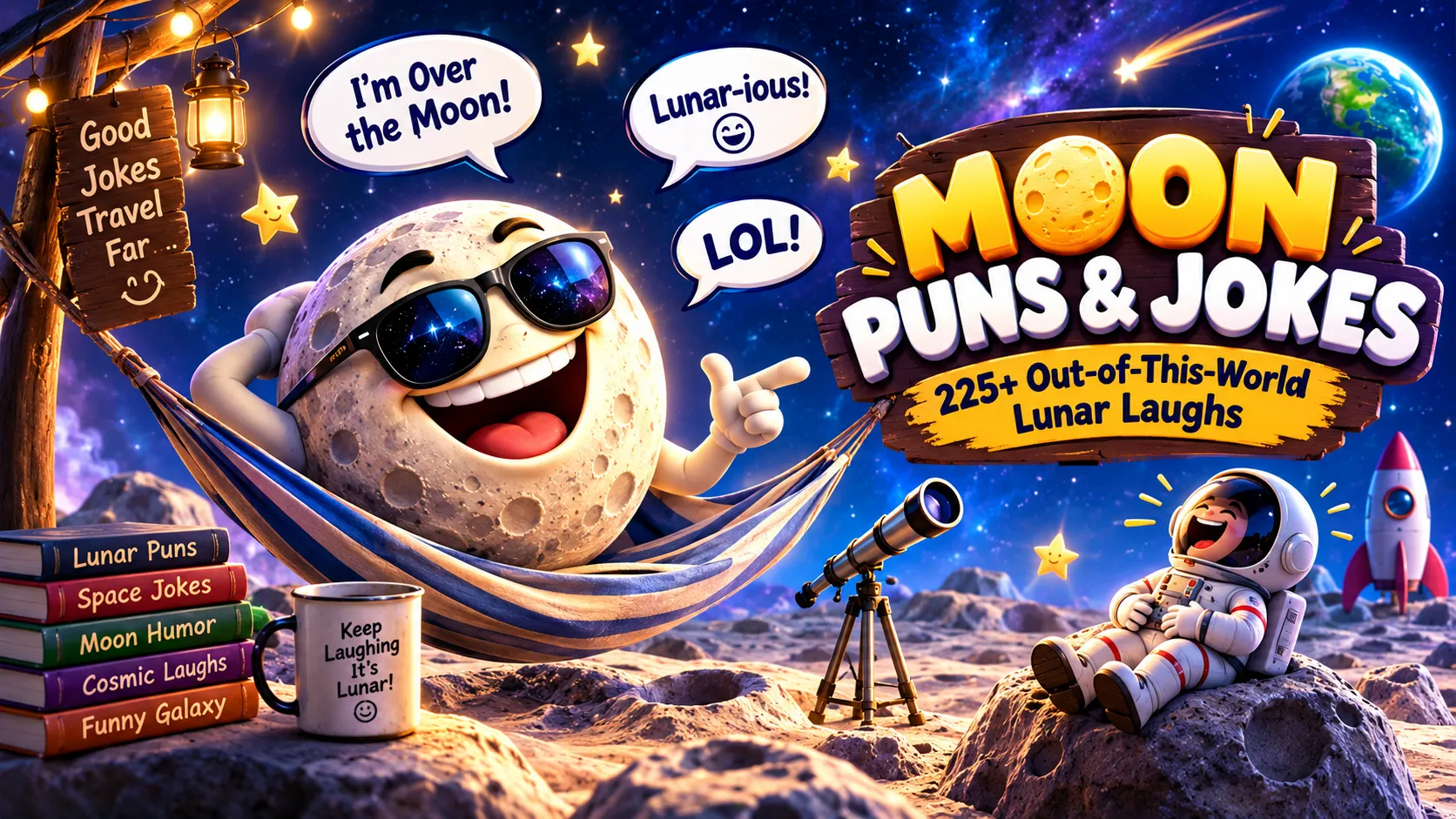 Moon Puns and Jokes