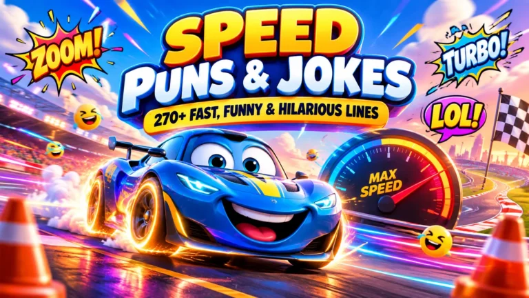 Speed Puns and Jokes