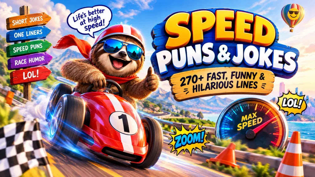 Speed Puns and Jokes