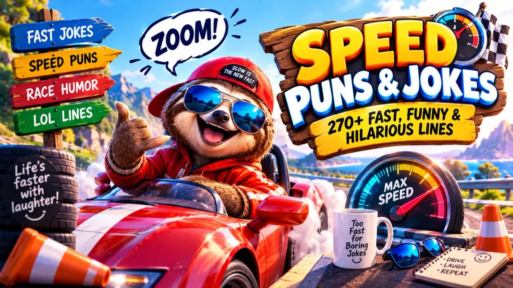 Speed Puns and Jokes