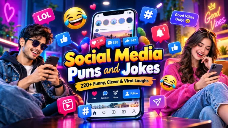 Social Media Puns and Jokes