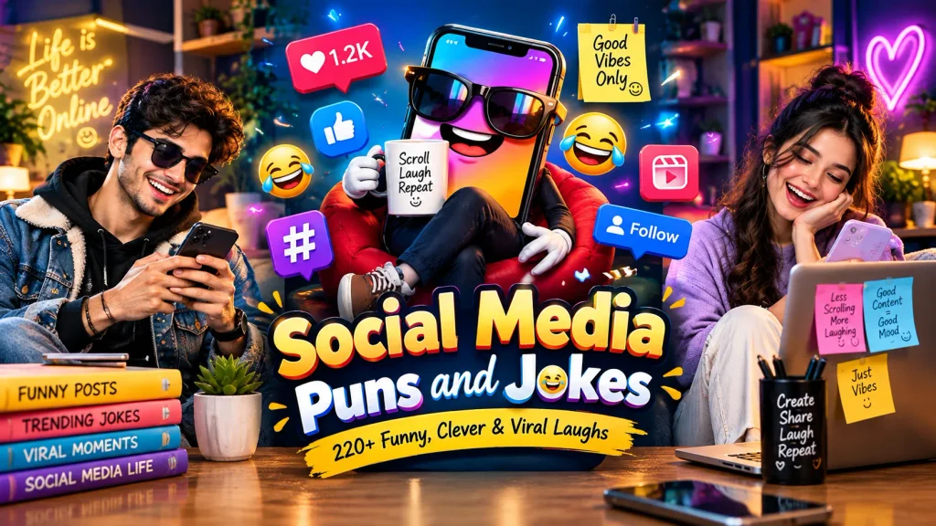 Social Media Puns and Jokes