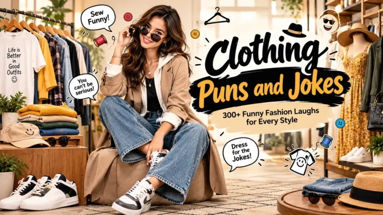 Clothing Puns and Jokes
