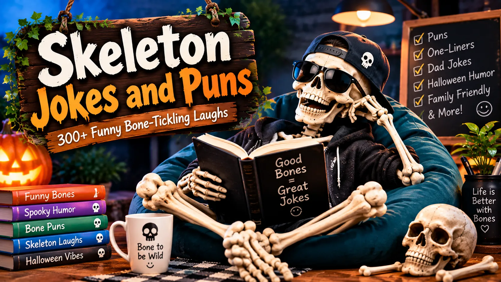 Skeleton Jokes and Puns