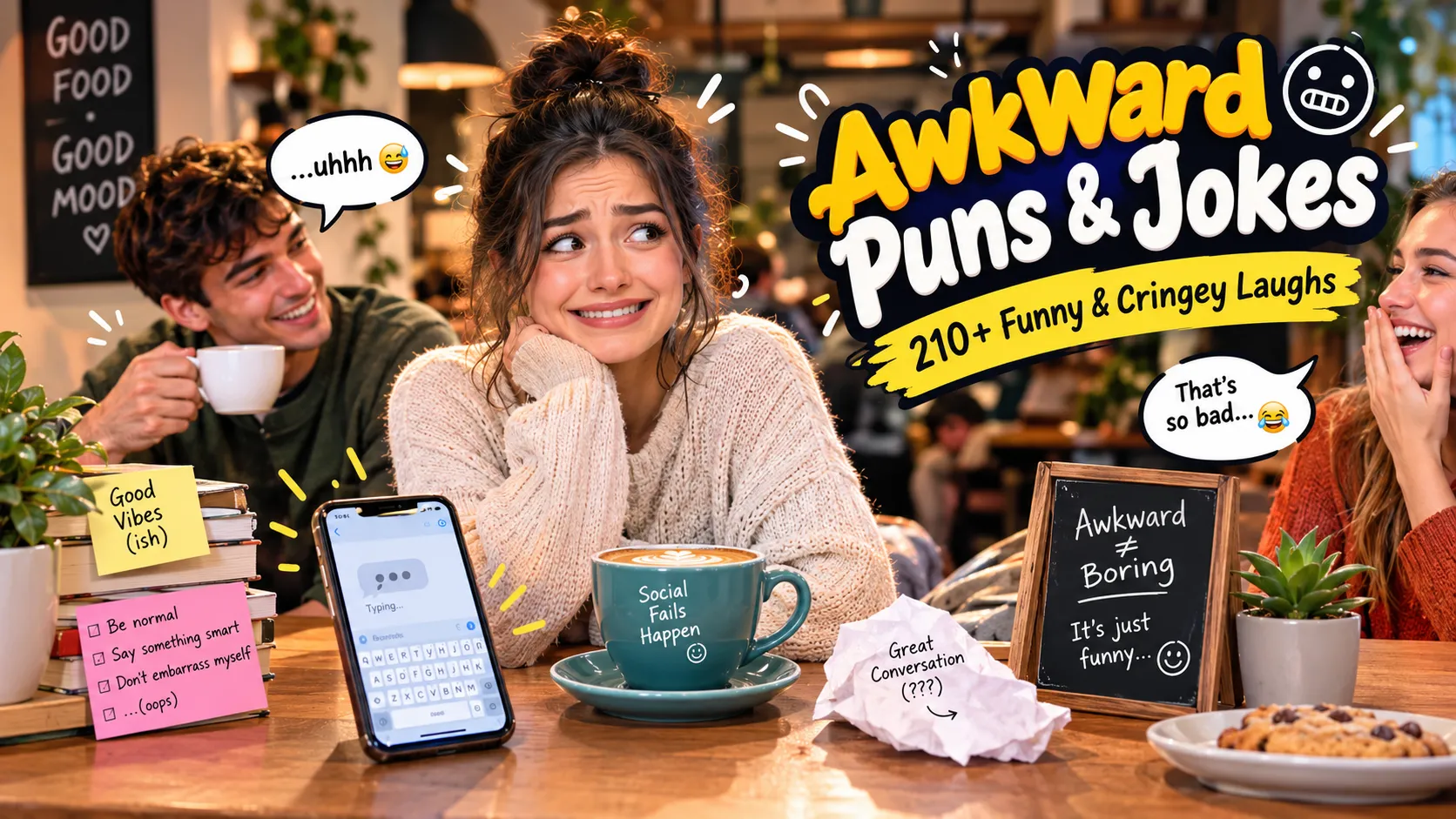 Awkward Puns and Jokes