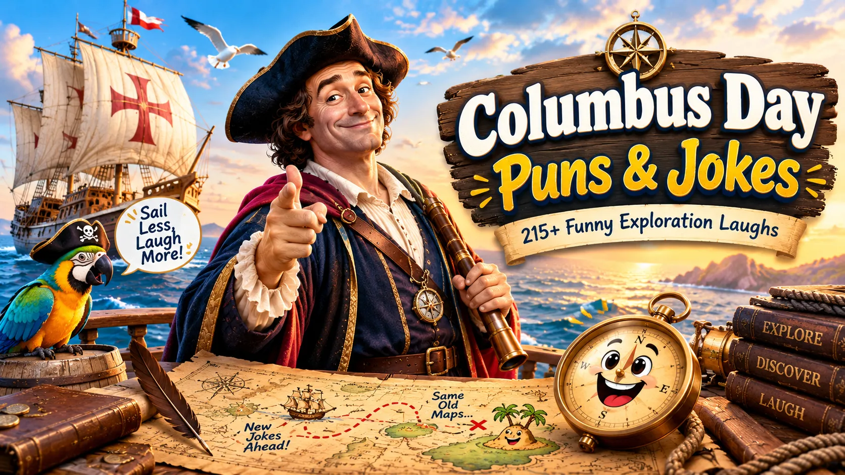 Columbus Day Puns and Jokes