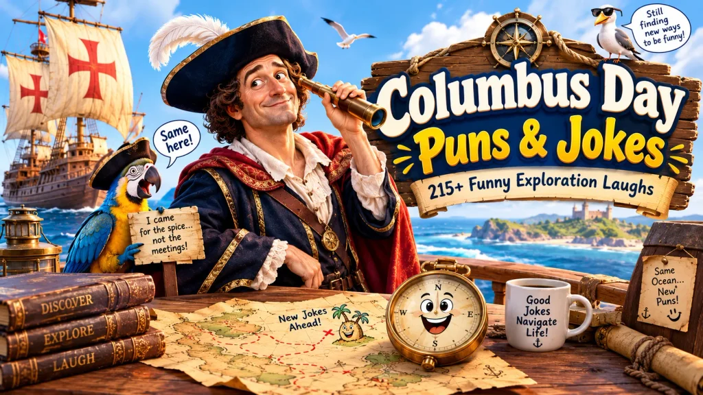 Columbus Day Puns and Jokes