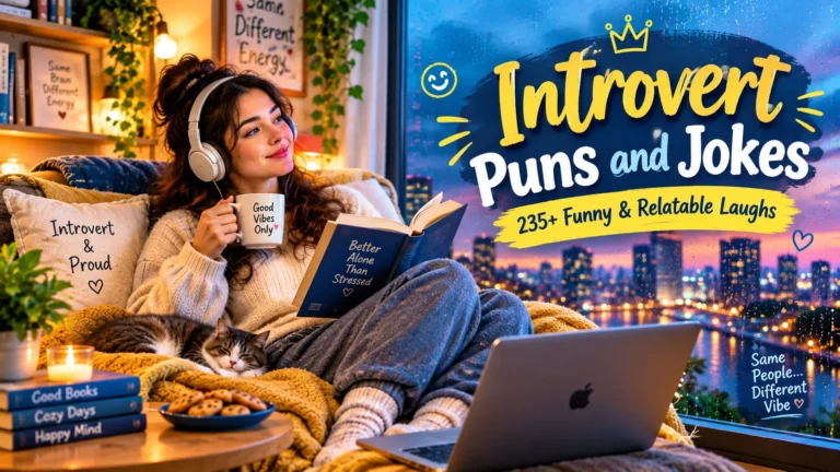 Introvert Puns and Jokes